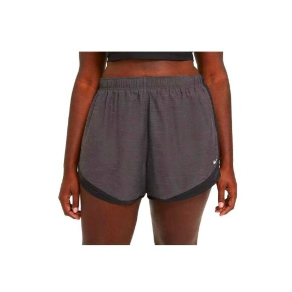 Nike Core Heather Brief-Lined Running Shorts in Black Heather Sz M Retail $30 - Picture 1 of 3
